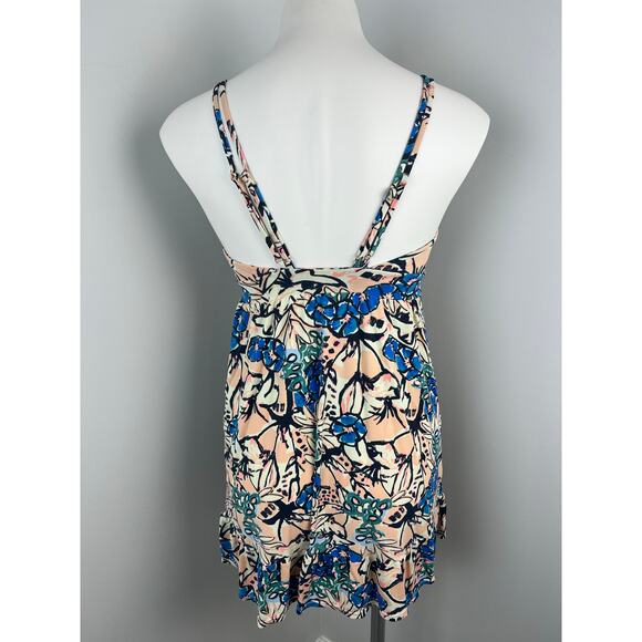 Maaji Swim Cover Up in Blue Crush Flowers Pattern Girls 14 - Picture 3 of 7